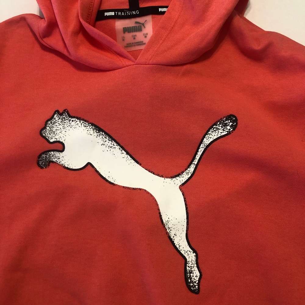 Puma Cropped Hoodie